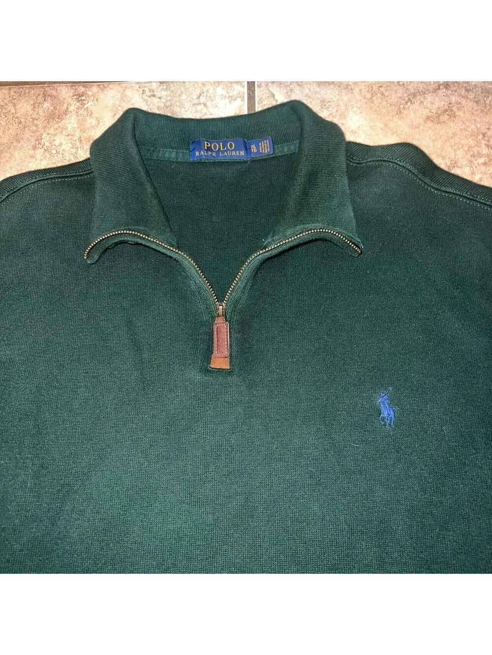 Polo Ralph Lauren Men's Green Jumper